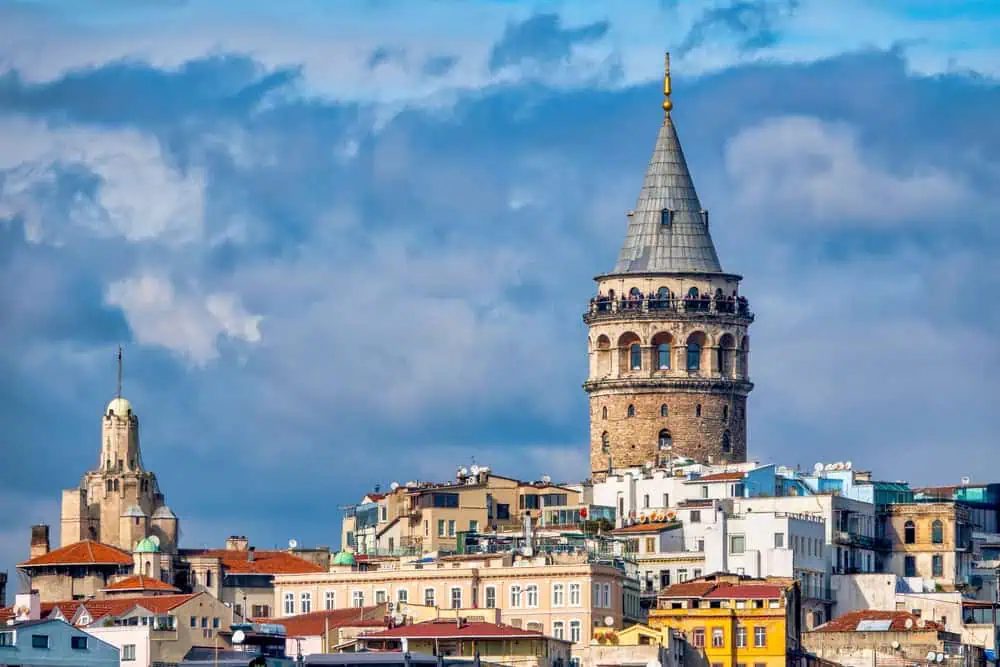 Galata Tower and Galata Bridge