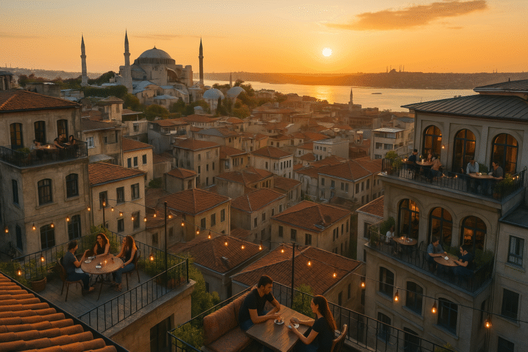 Hidden Rooftop Gems of Istanbul: A Unique View Above the City