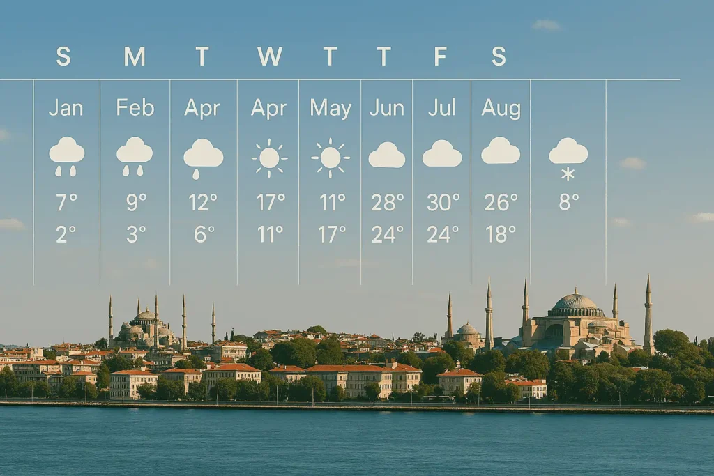 Month-by-Month Weather Guide (2025)