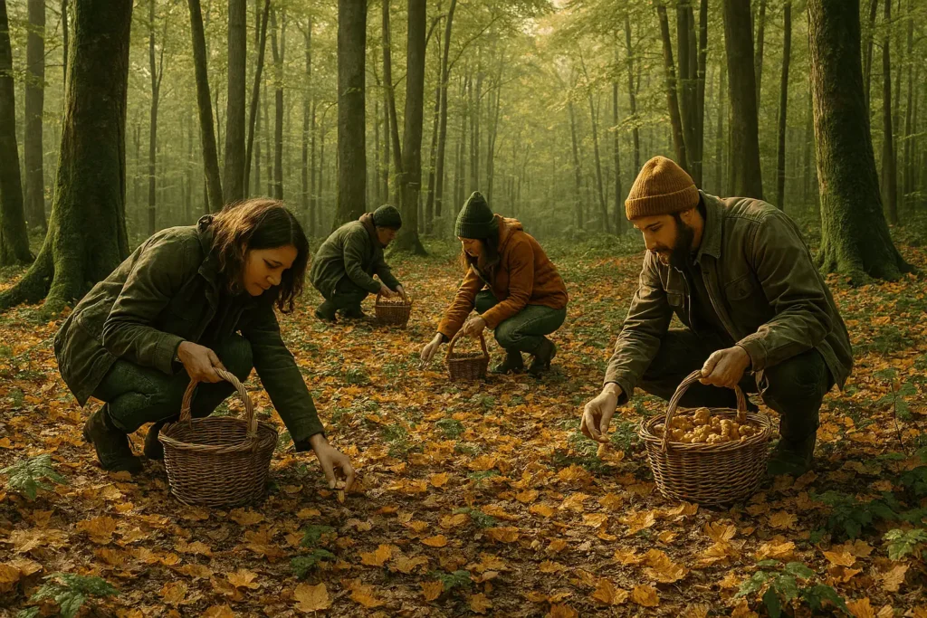 Seasonal Foraging in Belgrad Forest
