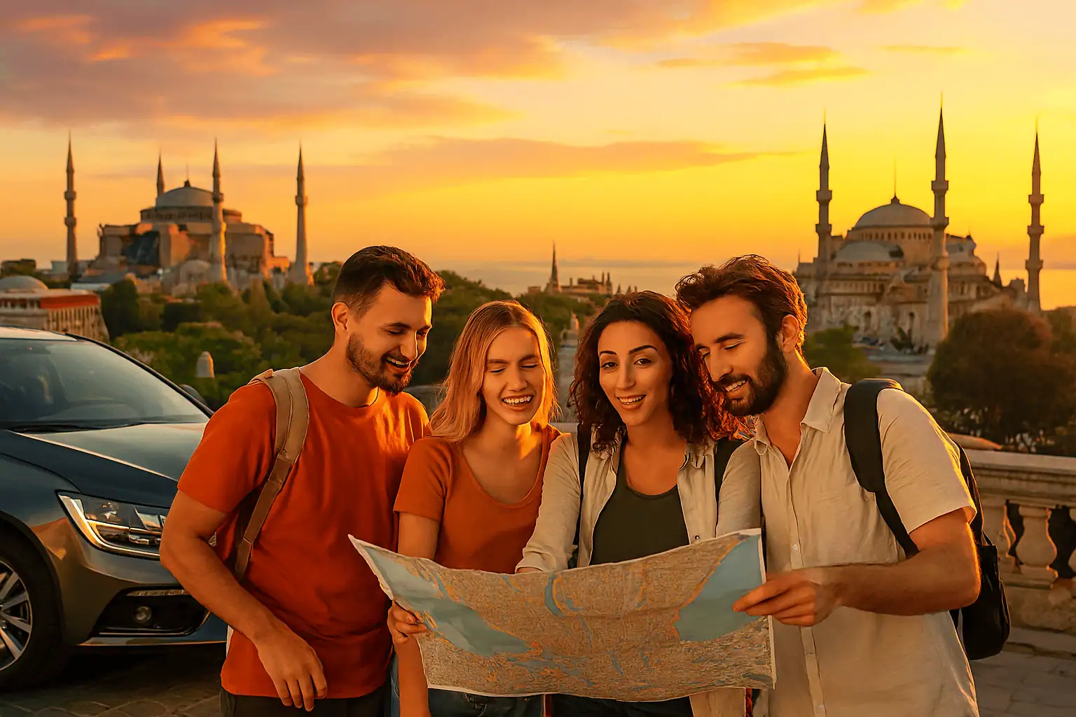 Istanbul private car tours vs walking tours