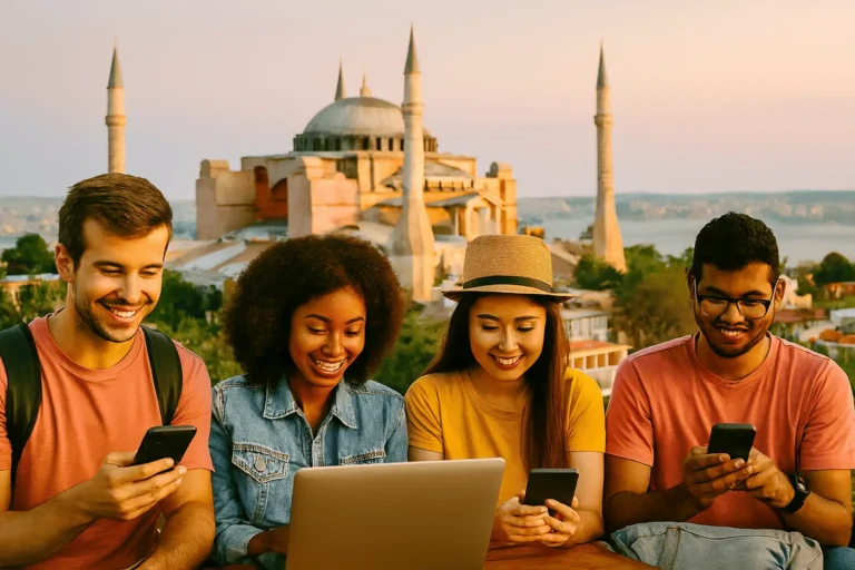 SIM card and WiFi in Istanbul