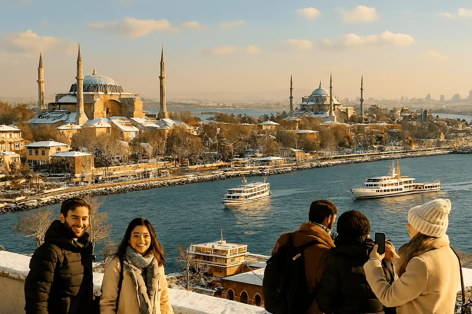 Istanbul in winter