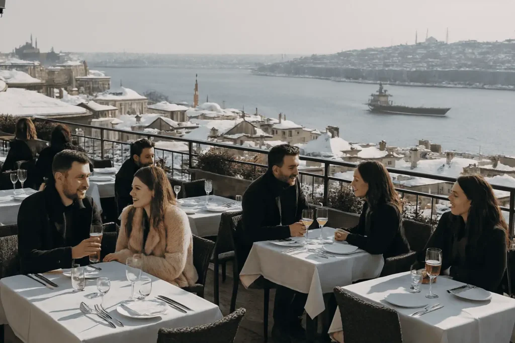 Restaurant and Dinner Experiences for the Night (Rooftop Version)