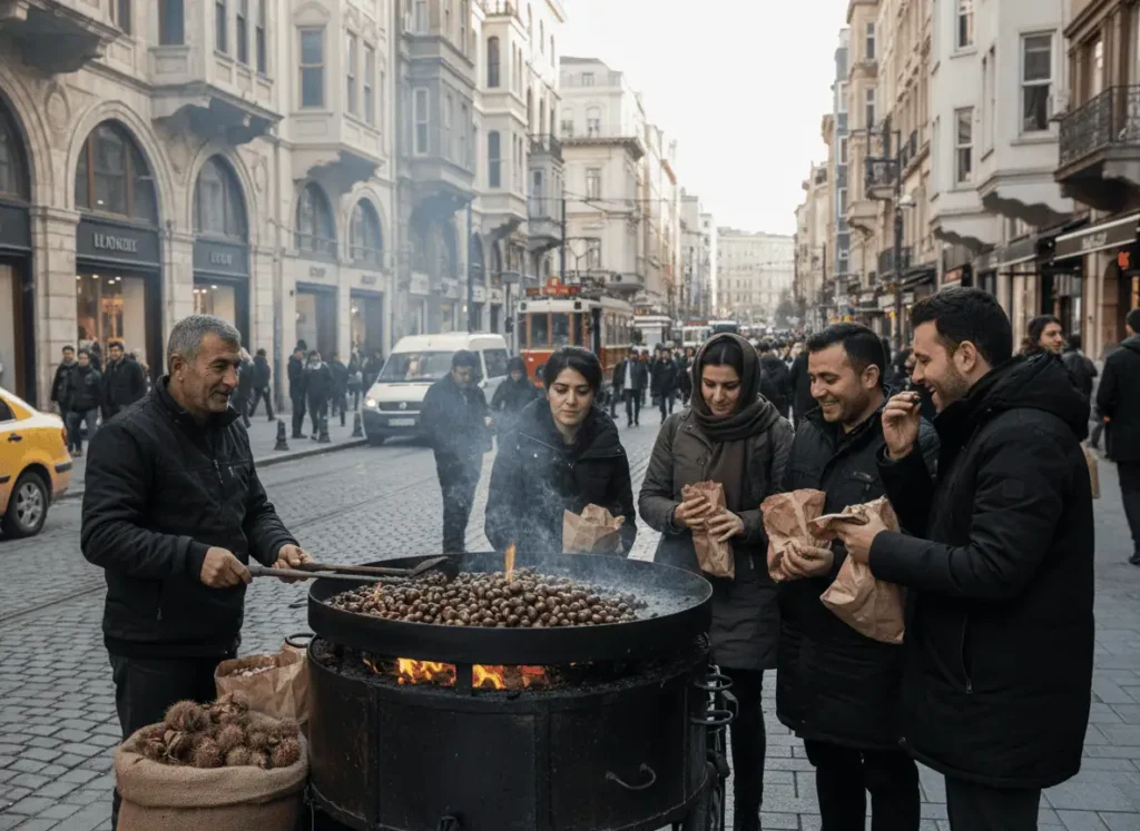 Roasted Chestnuts – A Winter Street Classic